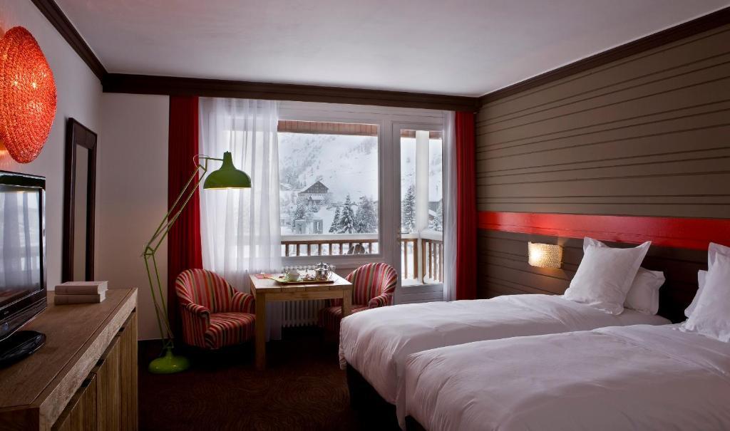 Hotel Ormelune Val-dʼIsère Kamer foto